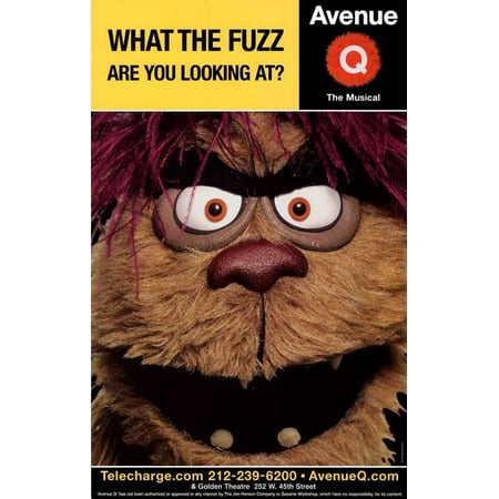 Avenue Q Broadway Poster C 27x40