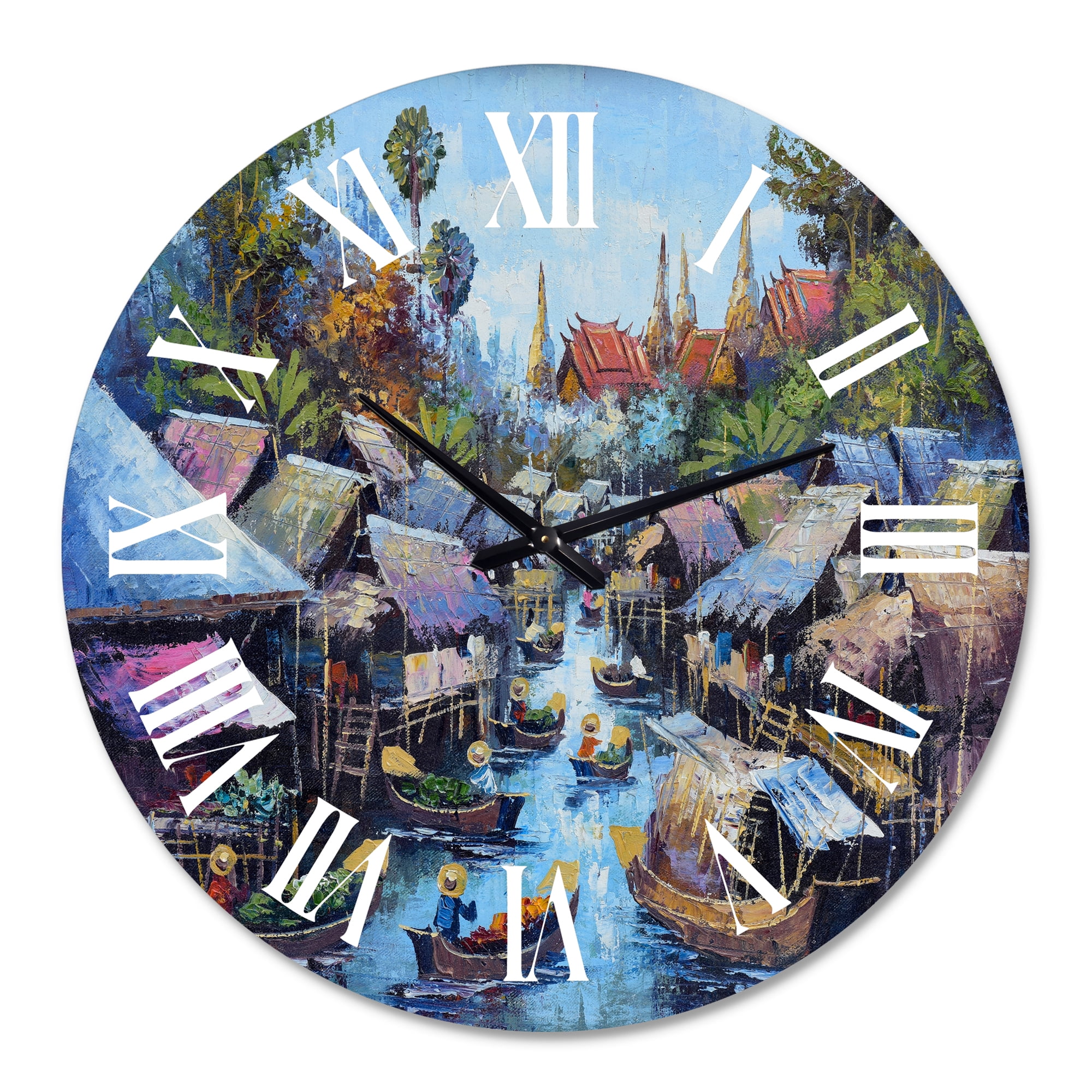 Designart 1 in Quartz Traditional Wall Clock