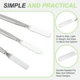 thumbnail image 3 of Uxcell 6 x 175 mm Spudger Pry Tool, Medium Metal Dual Ends Opening Pry Repair Tools Kit for Smart Mobile Phone Tablet Laptop, Silver, 3 of 7