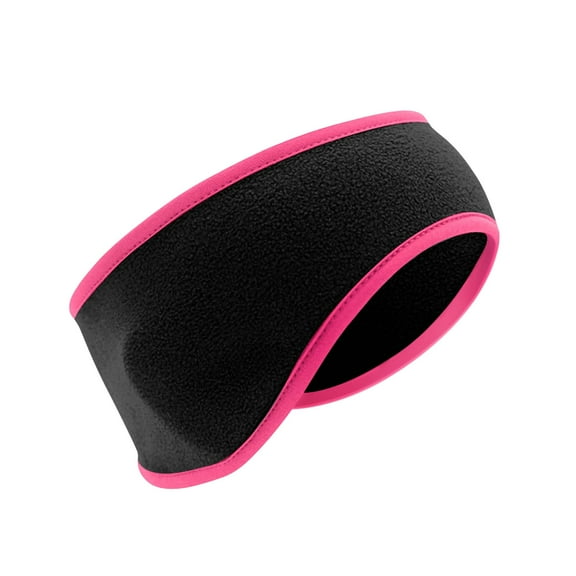 Kieccall Fashion Winter Fleece Earband Stretchy Headband Ear Warmers Ponytail Headband