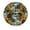 FFclock072, variant on ZXCXRQFa Autumn Waterfalls Wall Clock Non Ticking Silent Kitchen Clock Round Battery Operated Clocks 10 inch for Living Room Bedroom Decor