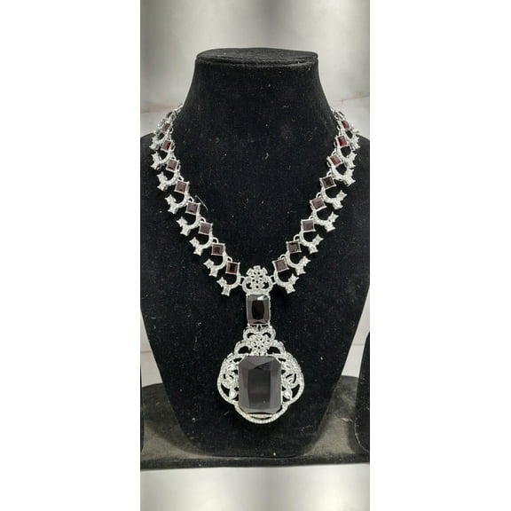 Alloy jewel set (blue)5