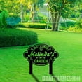 thumbnail image 3 of Craftnamesign Custom Garden Metal Sign with Stakes, Garden Decor, Metal Yard Decor, Gardening Sign, 3 of 4