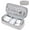 Light Gray, variant on Cable Organizer Bag, Electronics Carrying Travel Case for Charger & Cords,Tech Accessories, Portable Power Bank (Black)