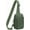 Green, variant on Mini Sling Bag for Men Women, Small Travel Fanny Packs Crossbody Anti Theft Reversible Nylon Chest Bag for Running Hiking (Green)