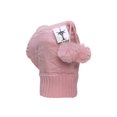 thumbnail image 2 of Toddlers One Hole Winter Flake Pom Ski Mask Buy One Get One Free,  2 PackPink, 2 of 4