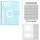 thumbnail image 1 of Desafío de Ahorro de Dinero de 100 Sobres, Carpeta de Desafío de 100 Sobres, Carpeta de Ahorro de Dinero, Libro de Presupuesto (Azul), 1 of 7