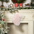 thumbnail image 4 of Bfogop Christmas Plush Stockings 7 Inch Faux Fur Christmas Stockings Cable Knit Knitted Thick Decoration for Merry Christmas Hanging Xmas Stocking for Gift Tree Mantel Party Decor, 4 of 6