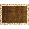 thumbnail image 1 of Ahgly Company Indoor Rectangle Abstract Orange Modern Area Rugs, 5' x 7', 1 of 4