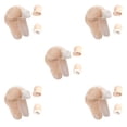 thumbnail image 3 of Sonducket Sombrero para niños pequeños No se ensucia fácilmente Manoplas suaves de doble capa Diseño aerodinámico Forrado con forro polar Guantes de Beige 5piezas Sonducket CBP231405, 3 of 6