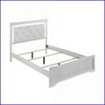 thumbnail image 6 of Bedroom Furniture Set Queen 5-Piece Modern with Upholstered LED Headboard Wood White | Wood | Standard Beds, 6 of 23