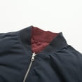 thumbnail image 4 of bossini Men's 2-Tone Reversible Padded Jacket Relaxed-fit Zip Up Outerwear Coat, xx_l, 4 of 10