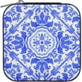 thumbnail image 2 of Coolnut Ethnic Talavera Travel Jewelry Box Small Portable Jewelry Case for Ring Earring Necklace Jewellery Organizer Storage for Women Girls Women Gifts, 2 of 7