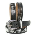 thumbnail image 4 of 42   Western 1-1/2" Wide Antique Floral Tooled Full-Grain Leather Belt 26RS12BK, 4 of 4