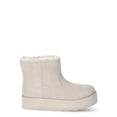 thumbnail image 6 of Time and Tru Women's Genuine Suede Platform Cozy Boots, Sizes 6-11, 6 of 11