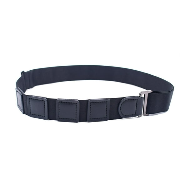 LEORX Anti-friction Braces Shirt Stay Belt Nylon Black 1Set Formal Wear Daily Use Resistant Unisex