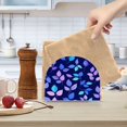 thumbnail image 6 of Table Napkin Holder, One Sizex1 Kitchen Napkin Holder Acrylic Napkin Holder Restaurant Napkin Holder Pretty Purple Leaves, 6 of 9