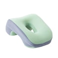 thumbnail image 2 of Cojín para cabeza, para escritorio, para dormir, siesta, tamaño infantil, espuma viscoelástica, 24 x 12 cm, multiusos, lavable, con cremallera, verde, 2 of 8
