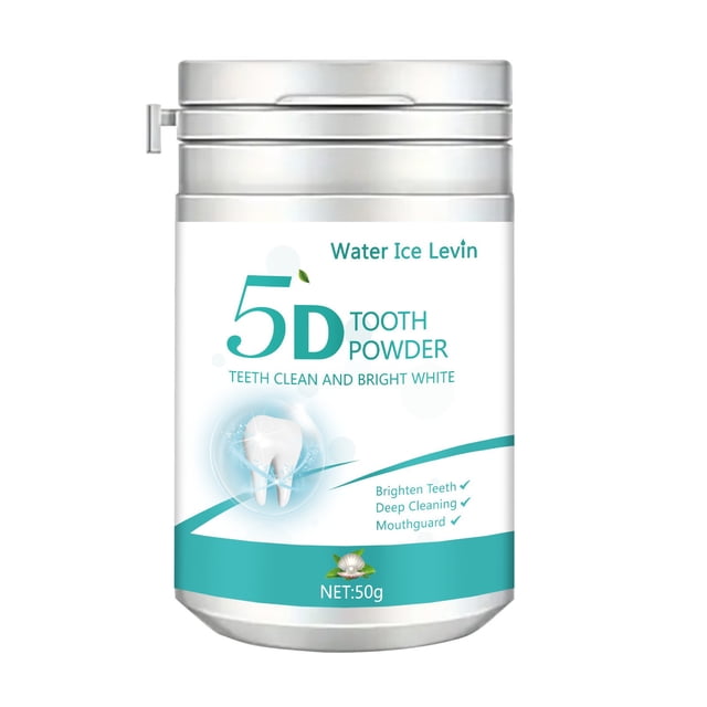 Polvo dental refrescante para la cavidad bucal, 50 g, para limpieza dental.