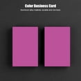 thumbnail image 4 of Non- Business Card, Exquisite 50Pcs Name Cards, Reception Room Business Meet Business Greeting For Office Purple, 4 of 8