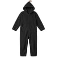 thumbnail image 4 of Xinsrenus Women's Cute Fleece Hooded Jumpsuit Loose Long Sleeve Warm Loungewear Fall Winter Casual Sleepwear, 4 of 7