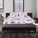 thumbnail image 1 of Juego de cama de 3 piezas de calaveras florales moradas, 1 of 5