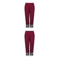 thumbnail image 1 of Qarigey Leggings de cintura alta Pantalones de yoga de entrenamiento elástico Deportes Pantalones de chándal de secado rápido de tres Type2 NO2, 1 of 6