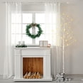 thumbnail image 3 of 8 ft Pre-Lit White Artificial Twig Tree, 3 of 7