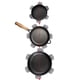 thumbnail image 4 of Protector de Sartenes y Ollas, Divisor de Pots y Pans, 12 Piezas, 4 Tama?os, Evita Rascaduras, Plegable, Metal, para Cocina, para Apartamento,topliu, 4 of 9