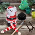 thumbnail image 6 of ULTNICE Snowman Decoration Kit Mini Snowman Making Kit Cloth Christmas Theme Crafting 1 Set, 6 of 8