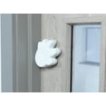 thumbnail image 3 of Happy Hands Anti Slam Child Door Safety Finger Trap Stoppers - White (2 Pack), 3 of 5