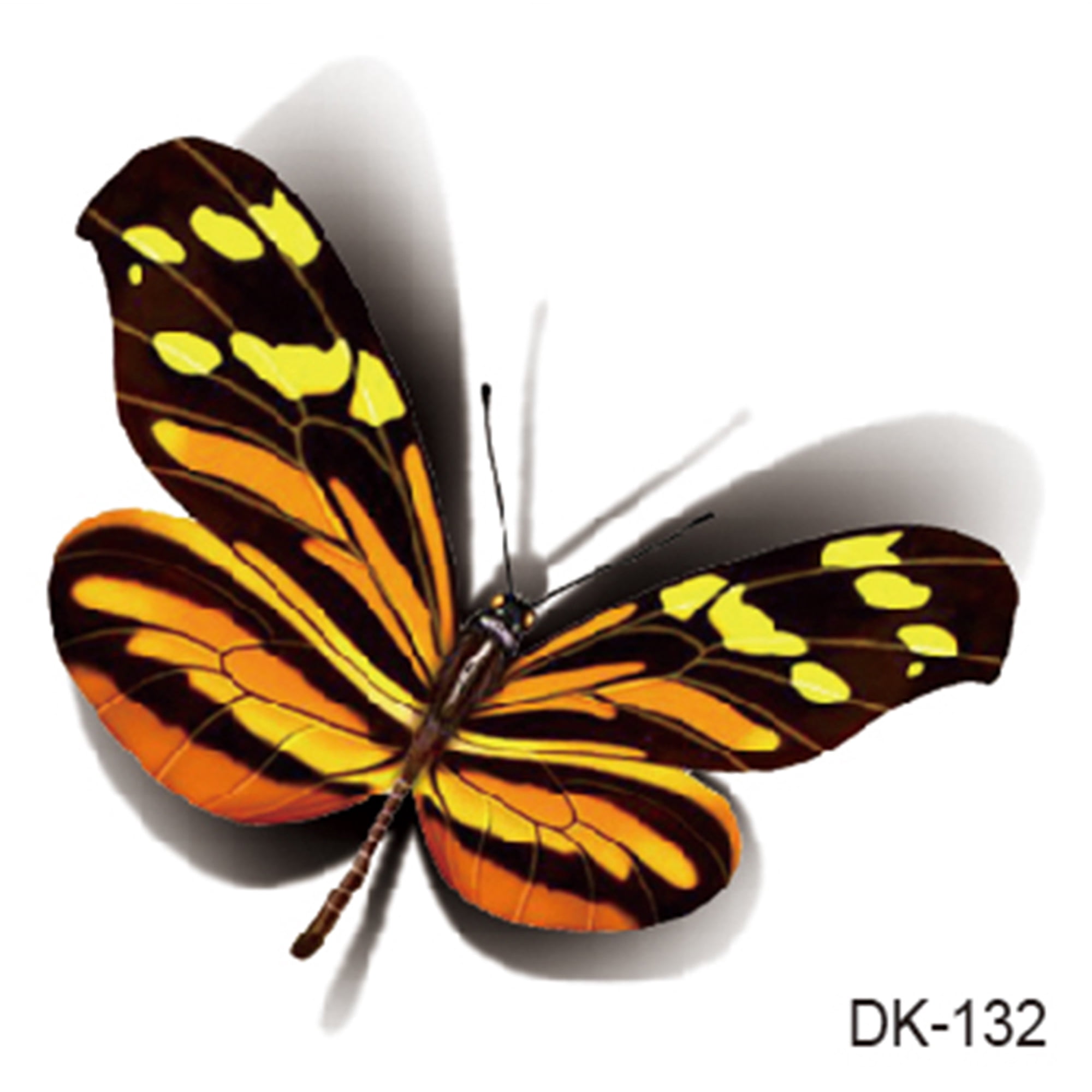 Download 3d Butterfly Temporary Tattoo Walmart Canada