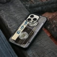 thumbnail image 4 of WIRESTER Shockproof Soft Rubber Cover Case for Apple iPhone 16 Pro 6.3" 2024, Retro Clear Cassette Tape Hip Hop, 4 of 5