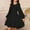 Black, variant on Kids Fall Dress White Long Sleeve Fall Winter Birthday Party Dresses Christmas Dress 12-13 Years