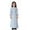 R/1077Grey, variant on Vividxx Girls Floral Embroidered Long Dress Ethnic Bohemian Summer Casual For Kids Toddler Southeast Asian Style Outfits Sets O-Neck Breathable Dailywear