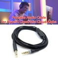 thumbnail image 4 of 2m 3.5mm Male To Male Headset Audio Cable for HyperX Cloud Mix Cloud Alpha, 4 of 7