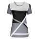 thumbnail image 4 of Moda mujer casual impresión pulóver manga corta camiseta tops blusa OAVQHLG3B Store  lin121212, 4 of 4