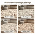 thumbnail image 7 of ODIKA 2'x3' Ultra-Soft Accent Mat, Vintage Rustic Bird Motif With Distressed Cottage Garden Floral Flowing Dynamic None Washable, Bare feet friendly, Easy Care Indoor rug for Bedside, Footrest, 7 of 7