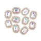 thumbnail image 4 of 10 Uds de Imitación Decoración DIY Adornos Artesanías Mujeres Niñas para Joyería de Boda Broche Teléfono Funda Ropa Rosa claro Macarena Botones de diamantes de imitación, 4 of 8