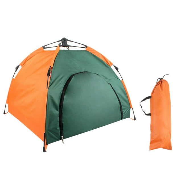 Tienda de Campaña para Perros Y Gatos, Jaula Plegable para Perros, Perrera para Cachorros, Almohadilla para Casa, Refugio Solar Portátil para Interior Yinane carpa al aire libre