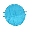thumbnail image 2 of Bolsa para ropa suave con asas, redonda, impermeable, para viajes. azul 90CM, 2 of 8