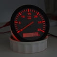 thumbnail image 2 of Geloo 85mm Marine Tachometer Gauge Hour Meter 0-3000 RPM Universal Boat Car RV Motor PRM Meter, 2 of 10