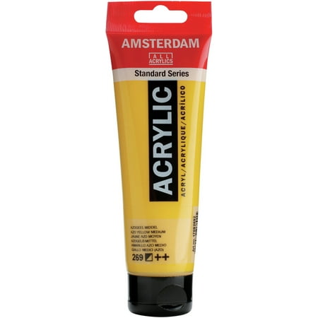 UPC: 8712079268015 | Amsterdam Standard Acrylic Paint 120ml-Azo Yellow Medium