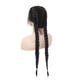 thumbnail image 5 of Fiudx Ofertas Flash Del Día Solo En Línea Peluca De Pelo Sintético Con Frente De Encaje Natural, Pelucas De Encaje Negras Largas Para Mujeres Negras, 5 of 6