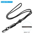 thumbnail image 2 of Unique Bargains Neck Lanyard Badge Lanyards Adjustable Long Strap Card Holder Keychains Grey, 2 of 7