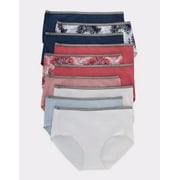 Cool Comfort Cotton Stretch Brief Panties (Women's), 10 Pack