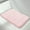 Soft Pink, variant on Memory Foam Bath Mat Rug, 24 x 17 Inches, Comfortable, Soft, Super Water Absorption, Machine Wash, Non-Slip, Thick, Easier to Dry for Bathroom Floor Rugs, Brown