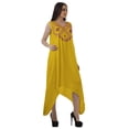 thumbnail image 3 of Moomaya Robe d'Été Unie Aguichant pour Femme, Tenue Décontractée de Plage pour l'Été, 3 of 5