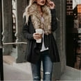 thumbnail image 4 of Ediodpoh Women's Knitted Cardigan for Women Jacket Solid Color Fashion Casual Long Sweater Jacket Plus Size Black XL, 4 of 6