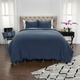 thumbnail image 2 of Rizzy Home Donny Osmond Cotton Indigo 3-Piece Duvet Set King, 2 of 5